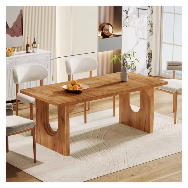 Tribesigns 71" Large Rectangular Kitchen Dining Table