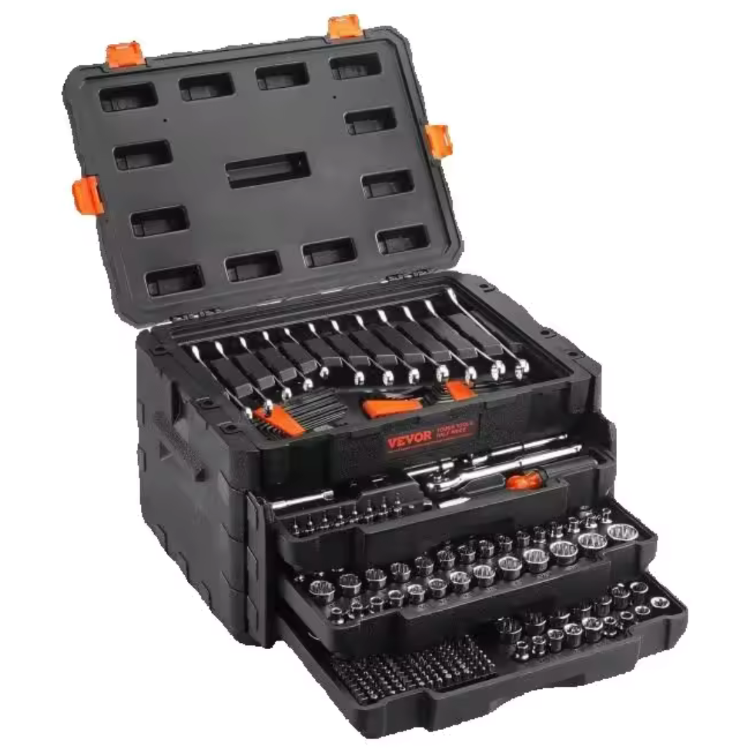 450-Piece Vevor SucceBuy SAE & Metric Mechanics Tool & Socket Set