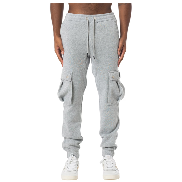 WeSC Men's Fleece Slim Utility Cargo Joggers