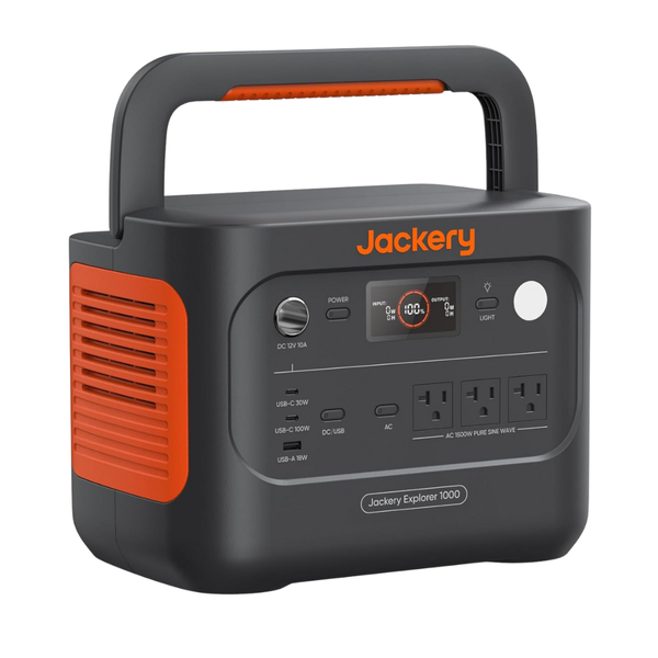Jackery Explorer 1000 V2 1070Wh 1500W LiFePO4 Portable Power Station