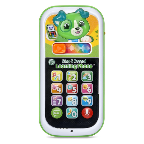 LeapFrog Scout's Ring and Record Learning Phone Infant Pretend-Play Toy