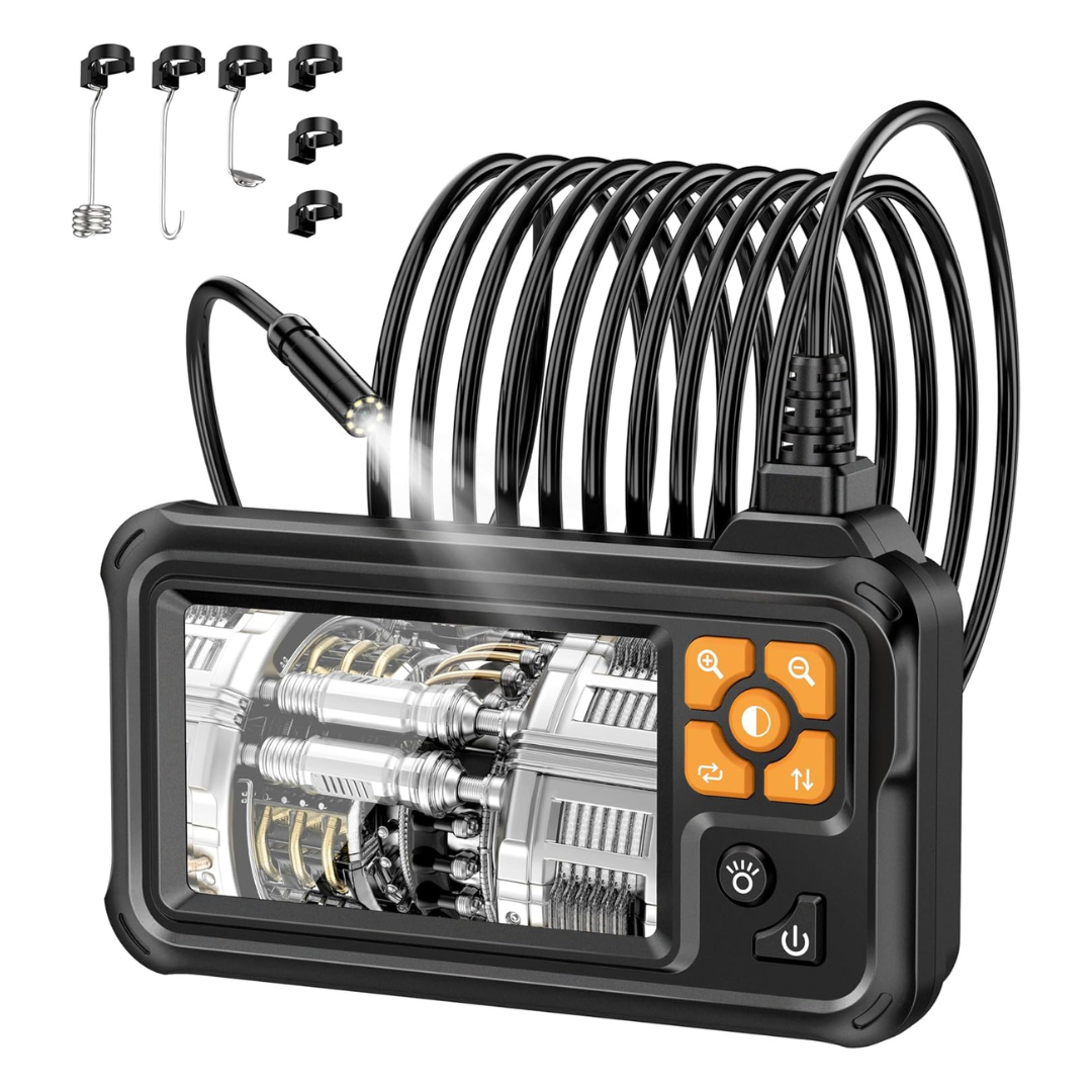 1080P 4.3" IPS Endoscope Inspection Digital Borescope