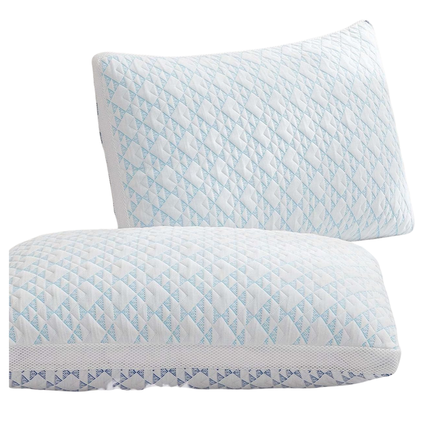 Set of 2 Ankwos Queen Size Shredded Memory Foam Pillows