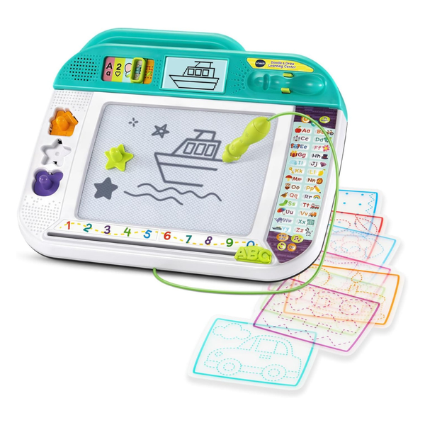 VTech Doodle and Draw Learning Center with Stencils and Stamps