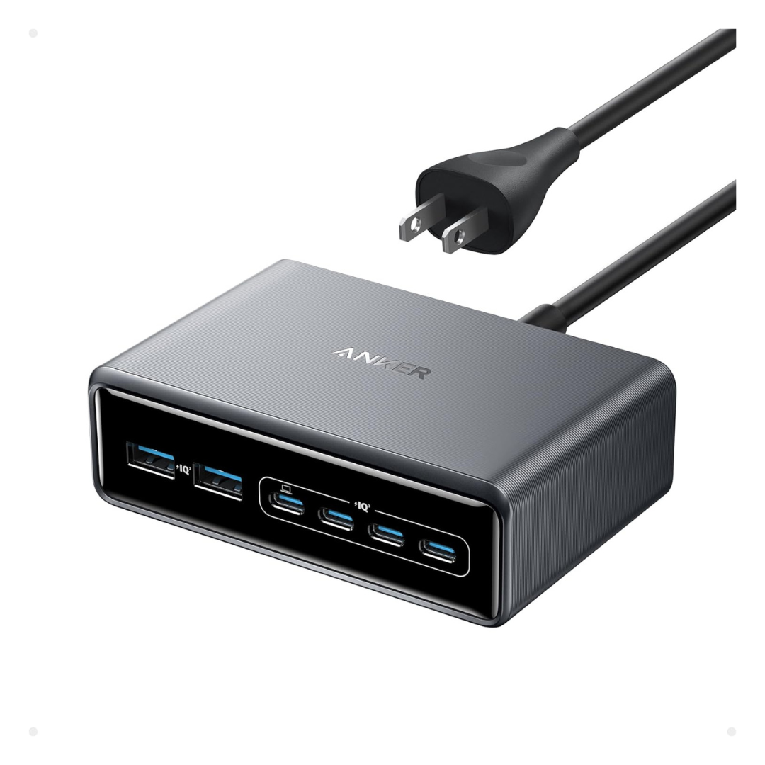 Anker Prime Charger 200W 6-Port GaN Charging Station