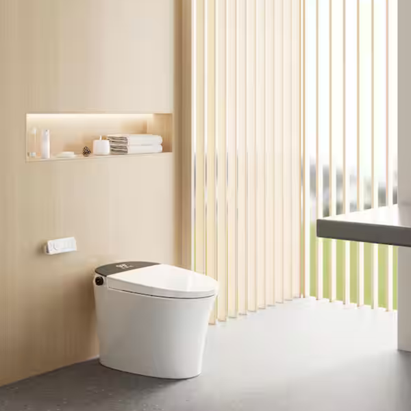 HOROW 1.11 GPF Build-in Tank Elongated Smart Toilet Bidet