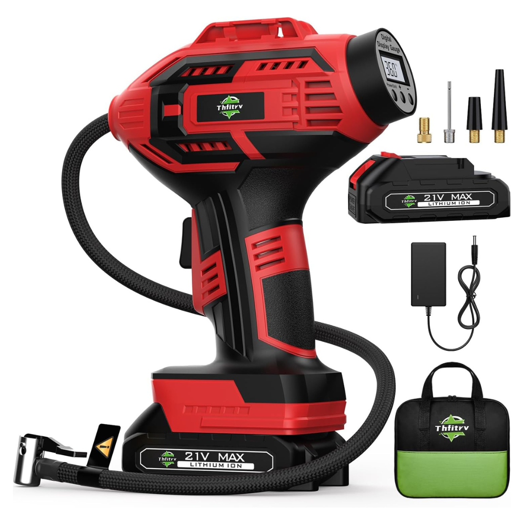 Thfitrv 150 PSI Tire Inflator Portable Air Compressor