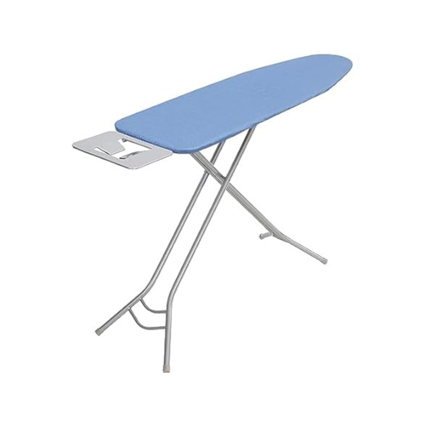 48" x 15" Full Size Foldable Ironing Board W/ Iron Holder & 7-Adjustable Heights