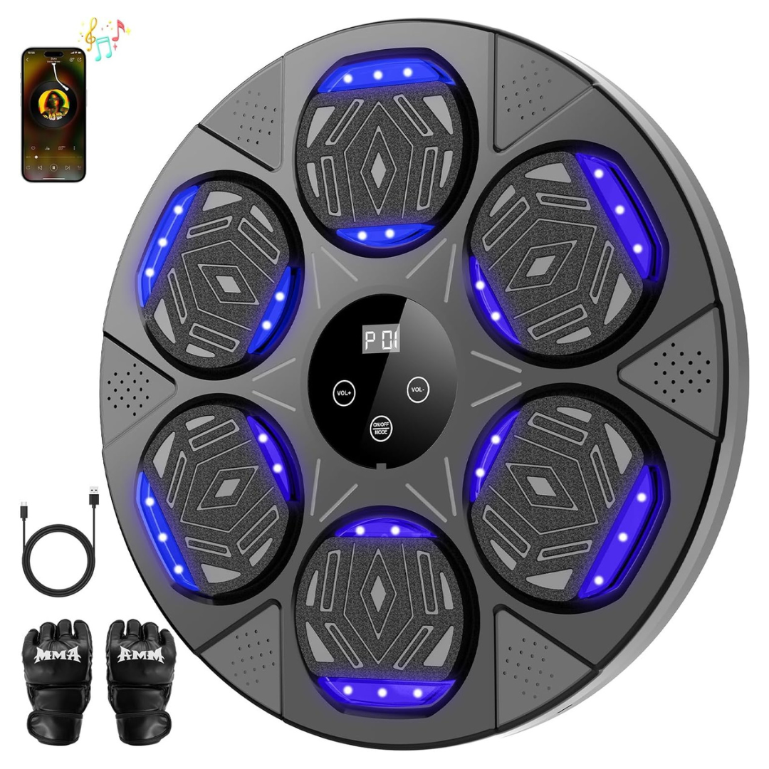 Bluetooth Smart Boxing Training Machine With Boxing Gloves