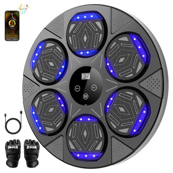 Bluetooth Smart Boxing Training Machine With Boxing Gloves