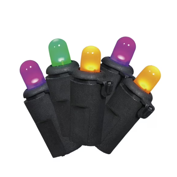 2-Count Way To Celebrate Plug-in 50 LED String Lights