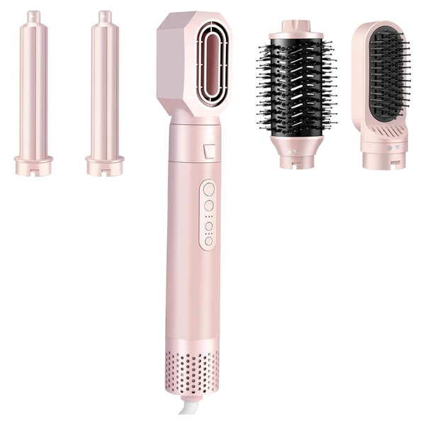High-Speed 5 In 1 Hair Styler With Auto Curling Iron