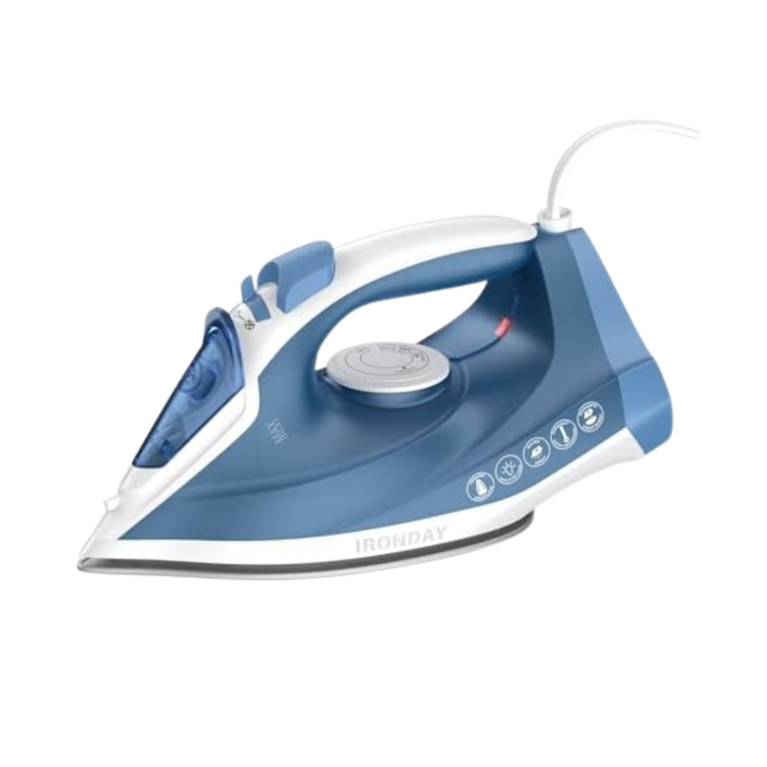 Ironday 1200W Steam Iron With Ceramic Soleplate