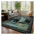 4' x 6' Washable Non-Slip Jungle Animal Print Area Rug