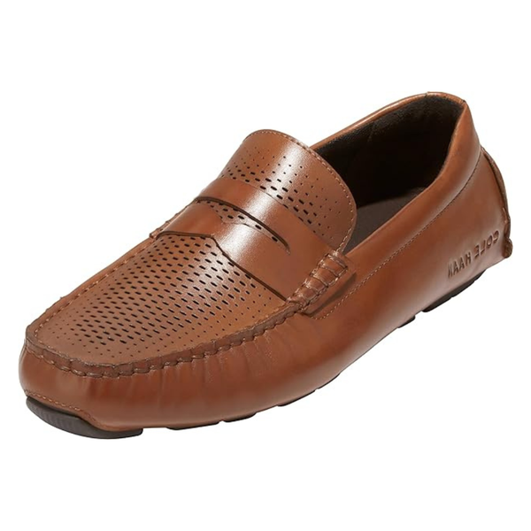 Cole Haan Men's Grand Laser Penny Driver Style Loafers