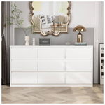 9-Drawer Dresser Storage Cabinet