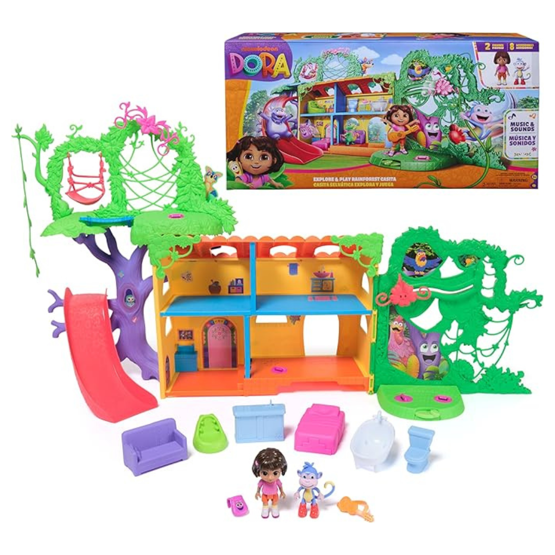 Dora, Explore & Play Rainforest Casita Playset