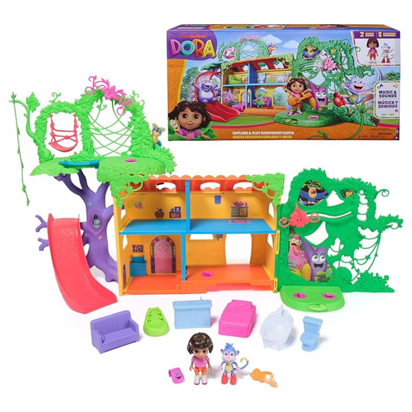 Dora, Explore & Play Rainforest Casita Playset