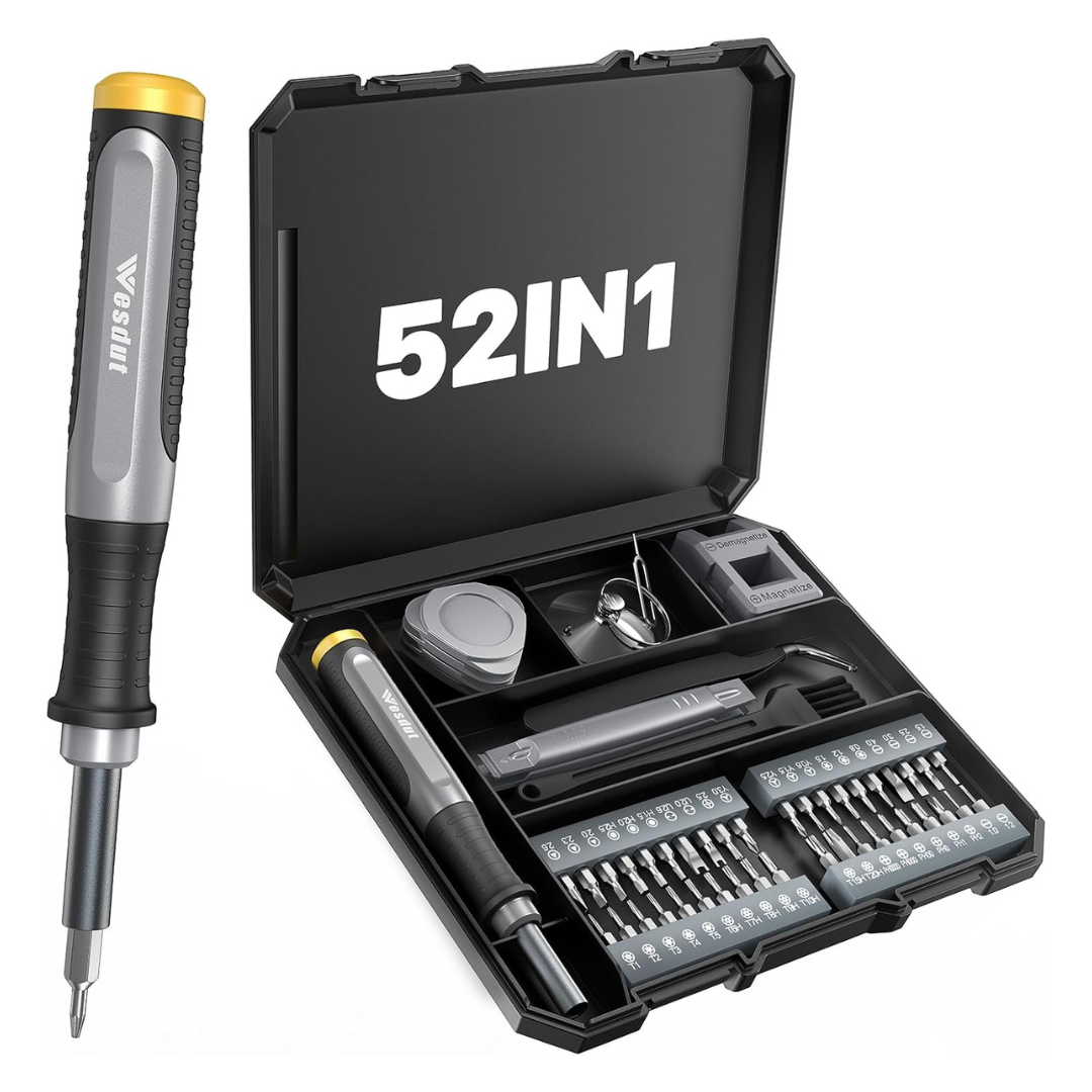52-in-1 Wesdut Magnetic Precision Screwdriver Set (2 Colors)