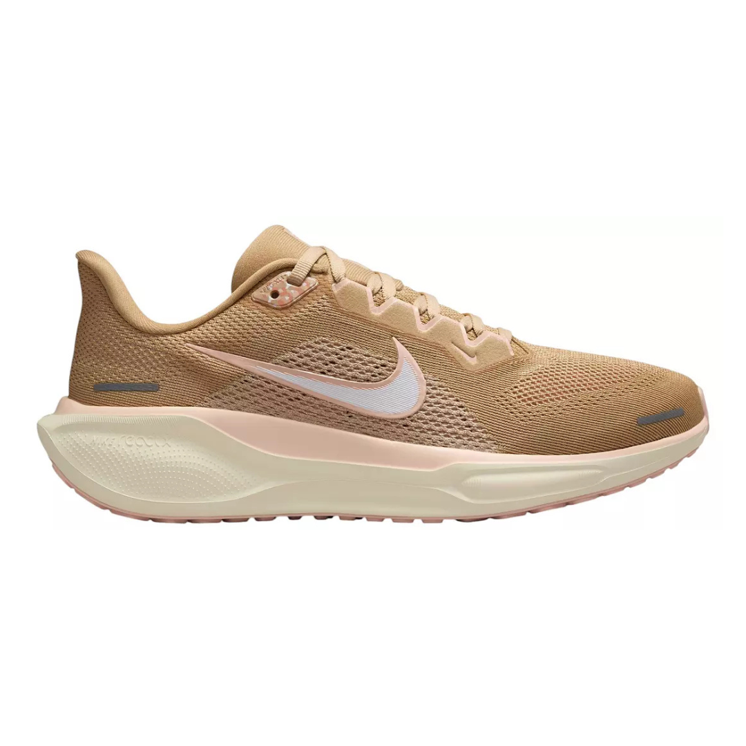 Nike Women's Pegasus 41 Running Shoes (Linen/White)