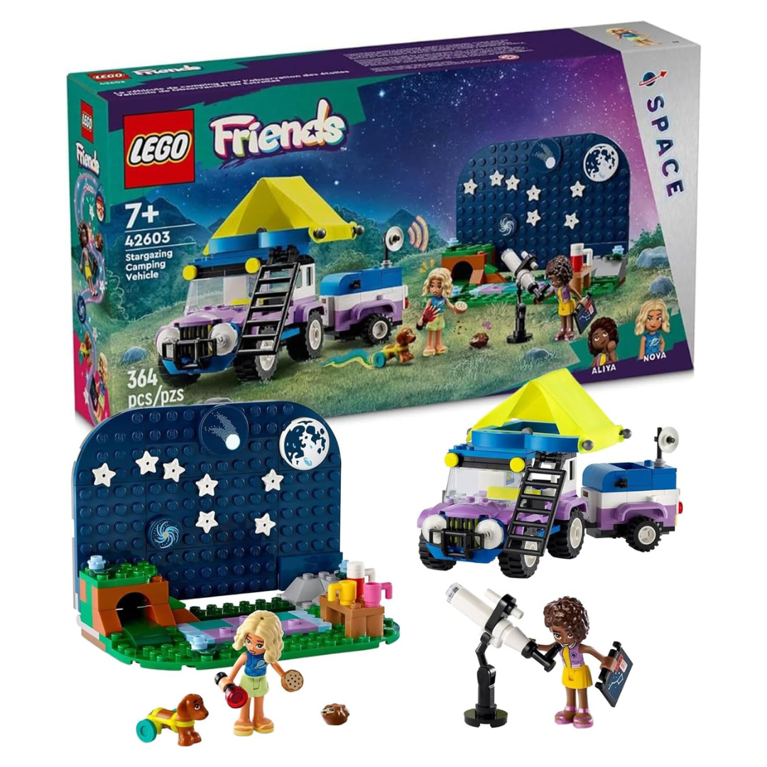 LEGO Friends Stargazing Camping Vehicle Adventure Toy