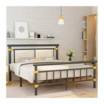 Recaceik Queen Size Metal Platform Bed Frame With Headboard & Footboard