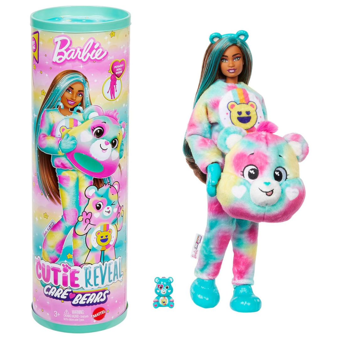 Barbie Cutie Reveal Care Bears Doll & Accessories