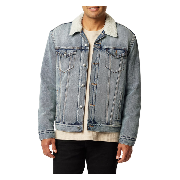 Levi Strauss Signature Men's Faux Shearling Trucker Jacket