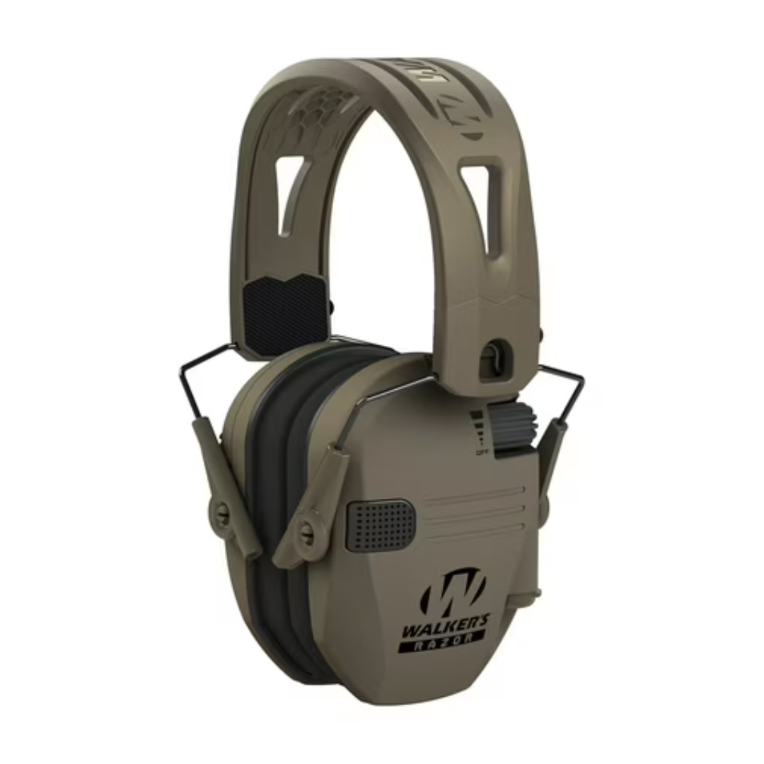 Walker's Razor Tacti-Grip Noise-Canceling Unisex Earmuffs
