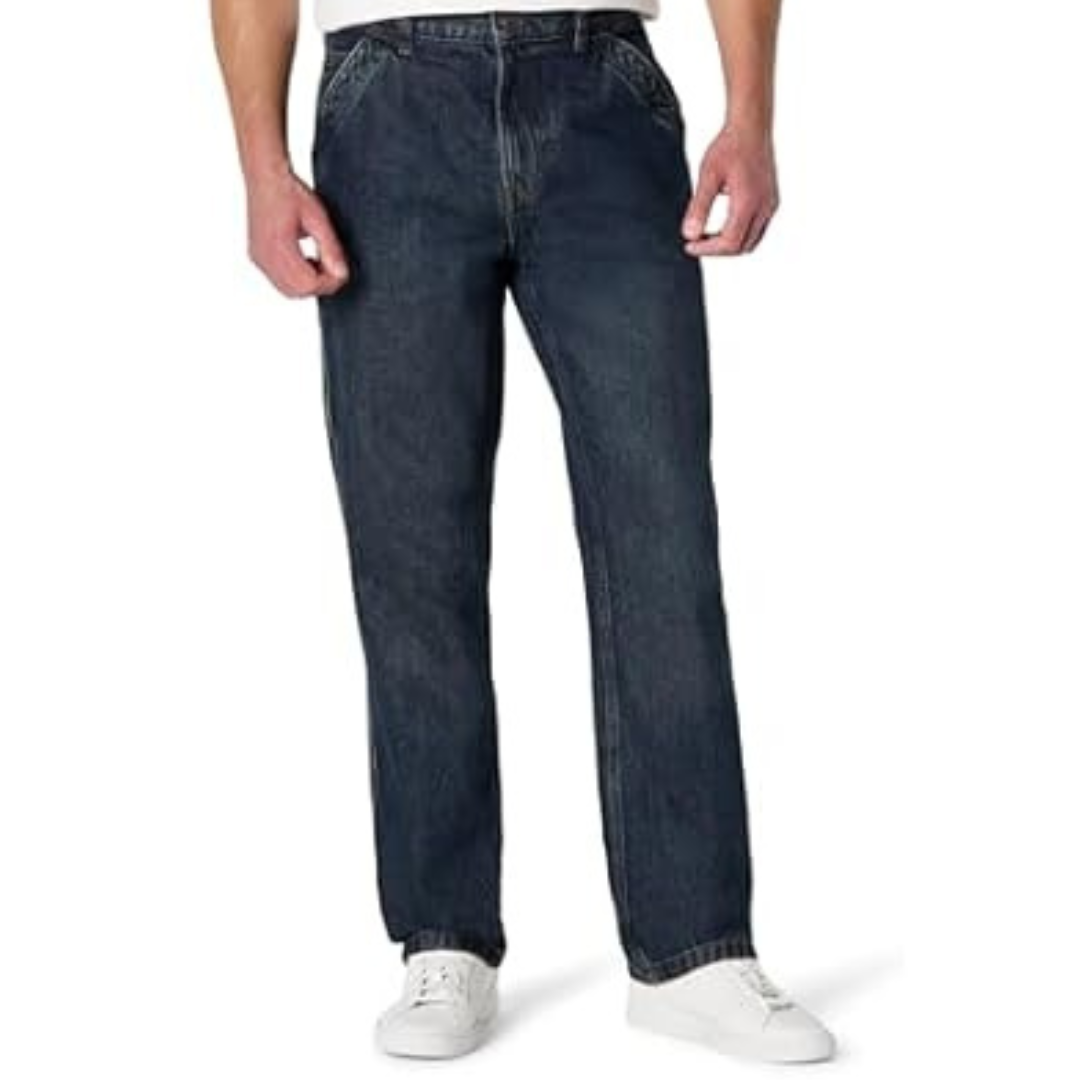 Amazon Essentials Men's Rigid Relaxed-Fit Carpenter Jeans
