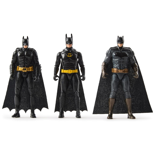 3-Pack DC Comics 85th Special Edition Batman 4" Action Figures