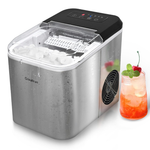 Greatrue 33 Lbs Stainless Steel Countertop Ice Maker