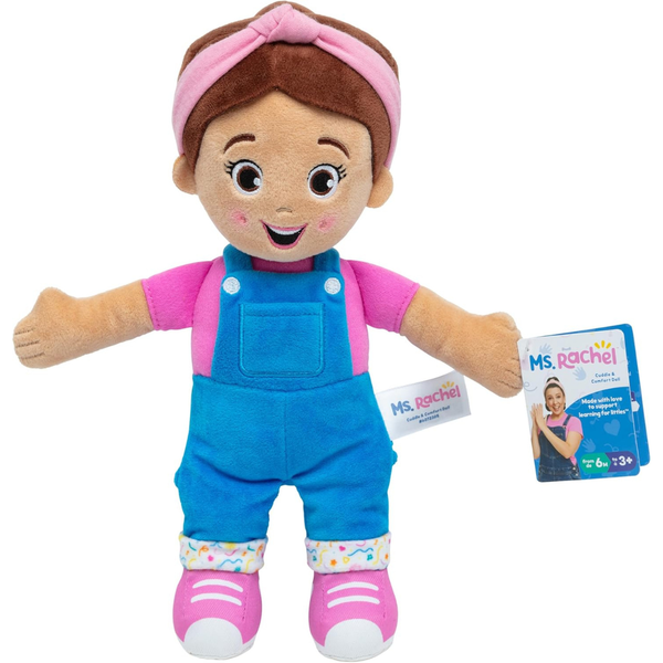 Ms. Rachel Official Cuddle & Comfort 11" Premium Plush Doll