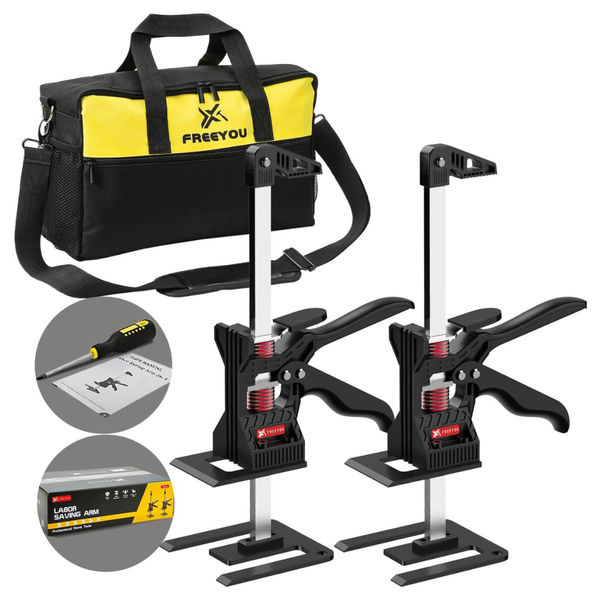 2-Pack Portable Multi-Function Height Adjustment Lifting Jack