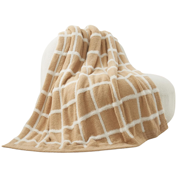 Amelie Home Cable Knit Throw Blanket (50" x 60")