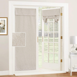 Linen 69" Roll Up Door Curtains