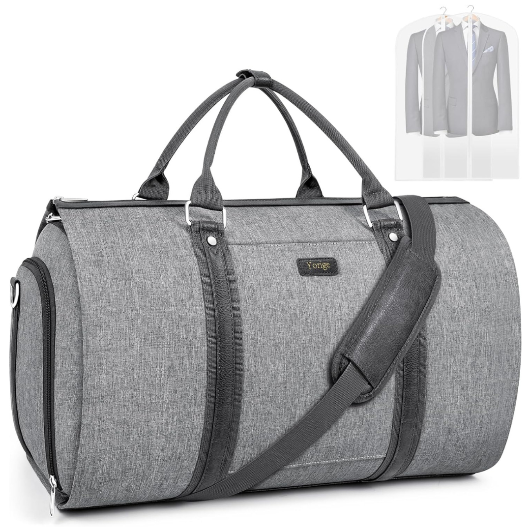 Convertible Garment Duffel Bag Carry-On Travel Set
