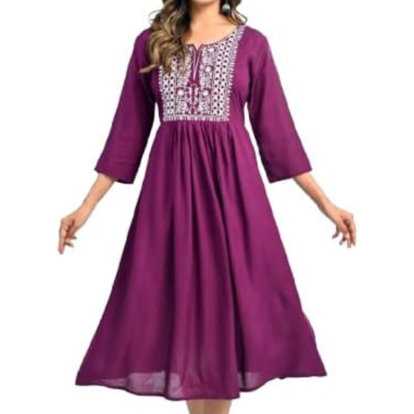 Women's Indian Style Cotton Kurtis