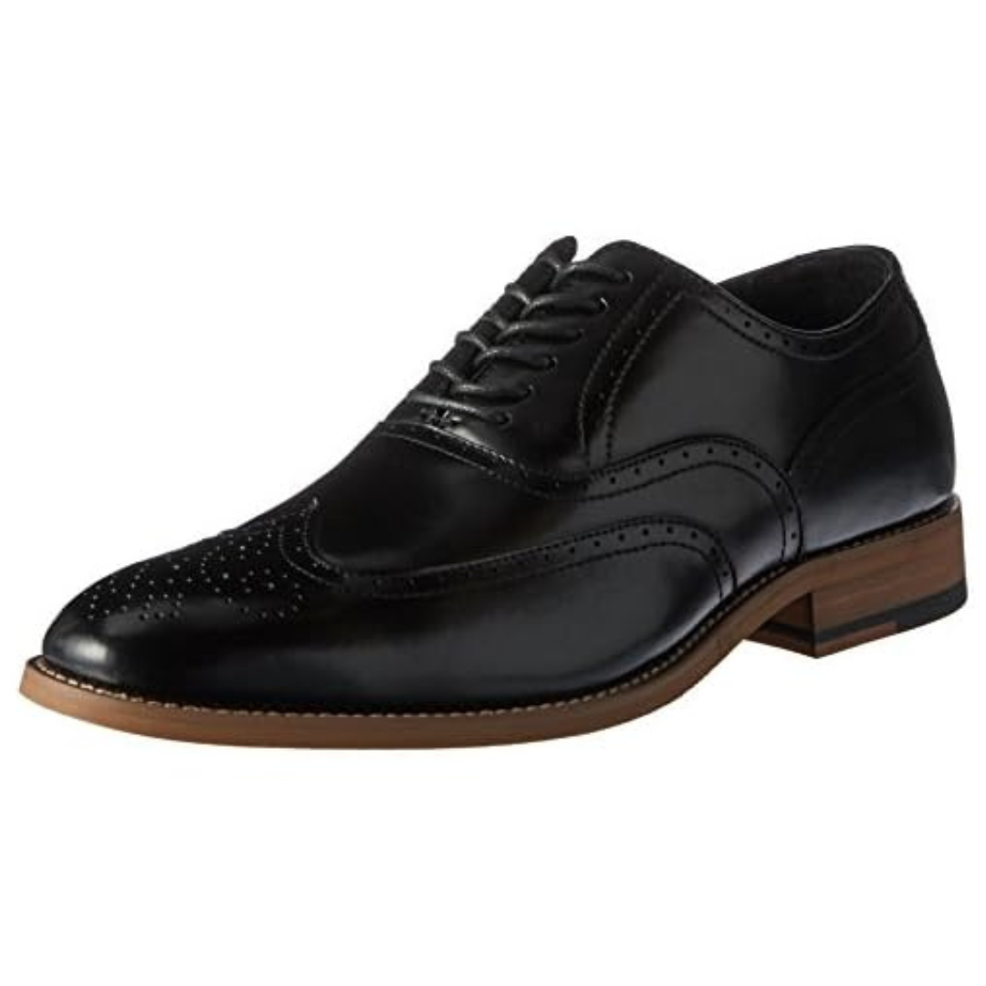 Stacy Adams Men's Dunbar-Wingtip Oxford Shoes (Size 9 in 2 colors)