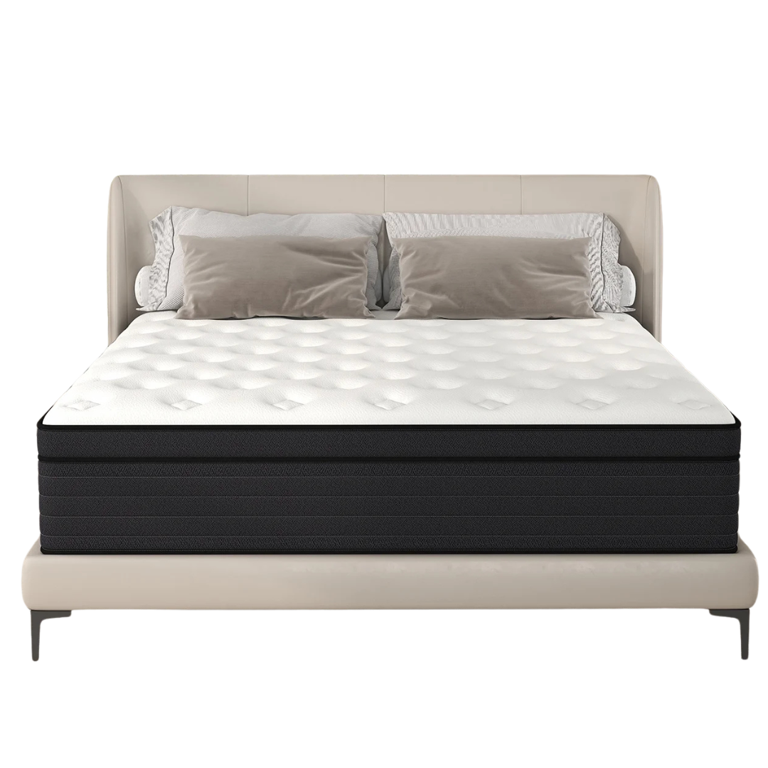 Yilicy 12" Queen Gel Memory Foam & Spring Hybrid Mattress