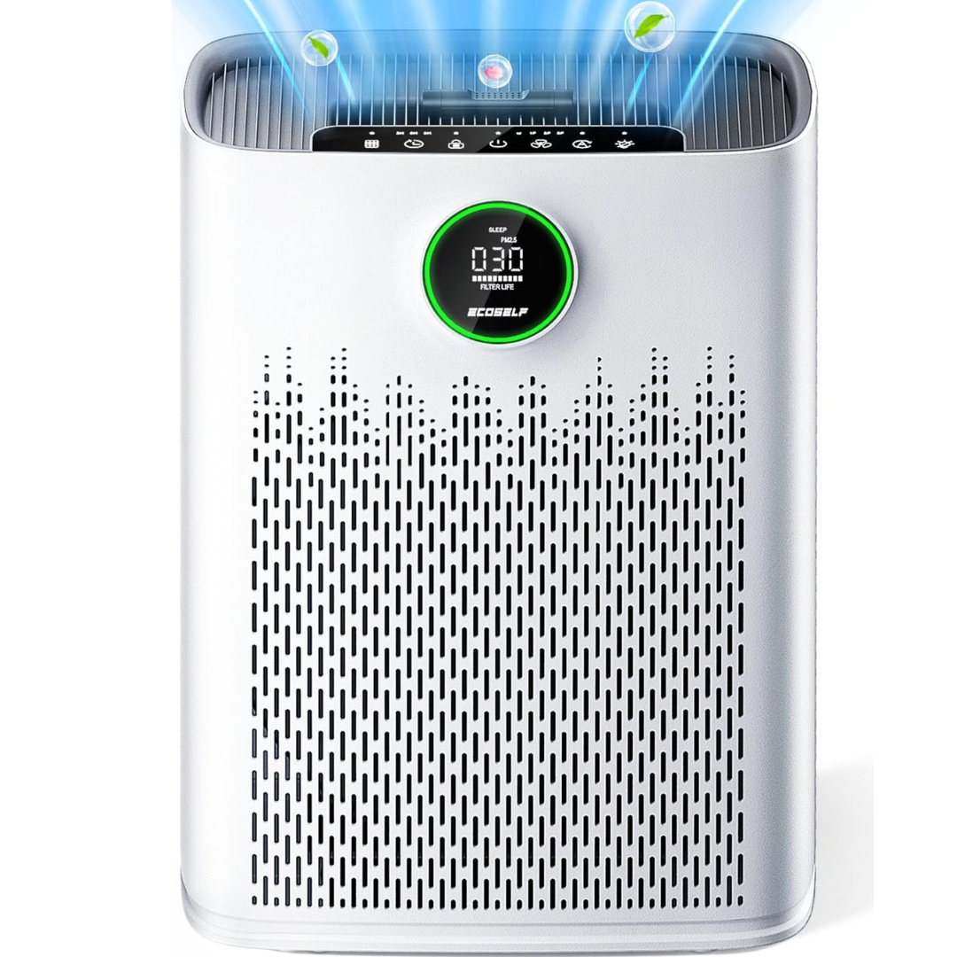Ecoself Cover Up to 2400 Ft2 True HEPA Filter Air Purifiers