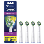 4-Count Oral-B CrossAction Electric Toothbrush Replacement Brush Heads