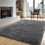 4' x 6' Fluffy Furry Microfiber Soft Shag Aesthetic Carpet