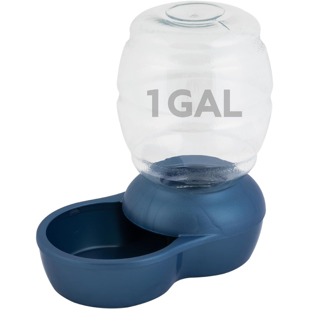 Petmate Replendish Gravity Waterer with Microban for Cats and Dogs