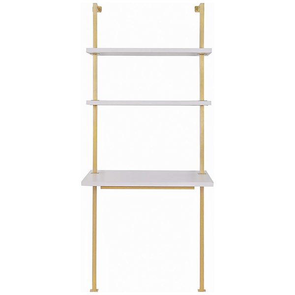 Nathan James Theo Metal Wall Mount Small Ladder Desk