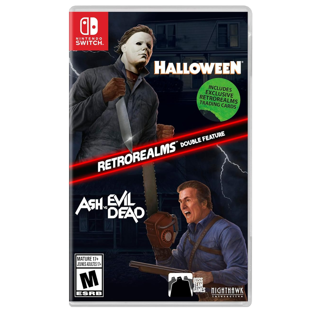 Halloween And Ash Vs Evil Dead RetroRealms Double Feature For Switch
