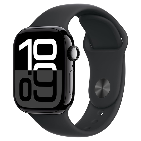 Apple Watch Series 10 GPS 42mm Smartwatch (S/M In Black)