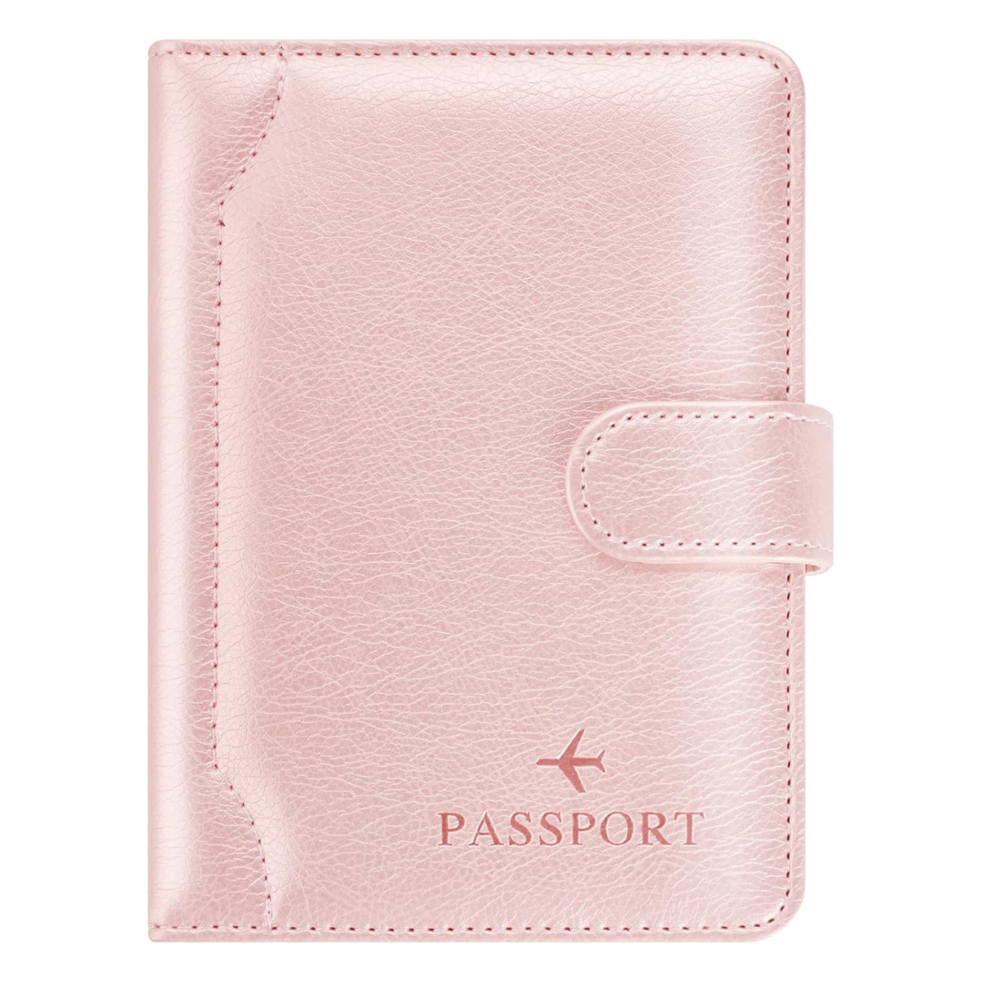Herain RFID Passport Holder With Magnetic Buckle For Travel