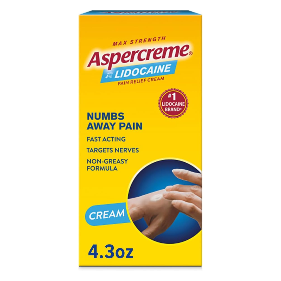 4.3-Oz Aspercreme Lidocaine Pain Relief Cream