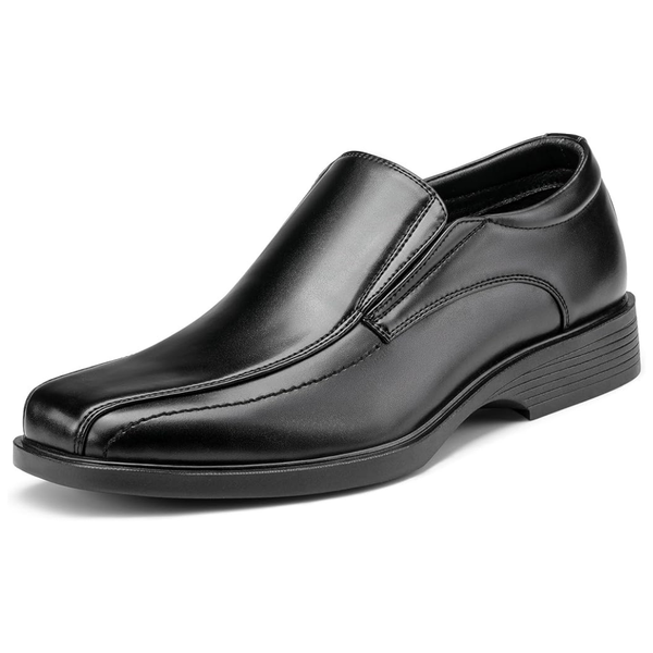 Bruno Marc Men's Square Toe Dress Loafers Shoes